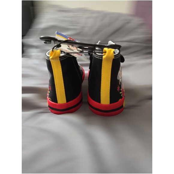 NWT Mickey Mouse Toddler Hi Top Sneakers Size 12 / Mickey and Pluto - Picture 4 of 5
